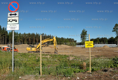 Gdansk, ul. Budowlanych. Miejsce, gdzie powstanie przystanek...