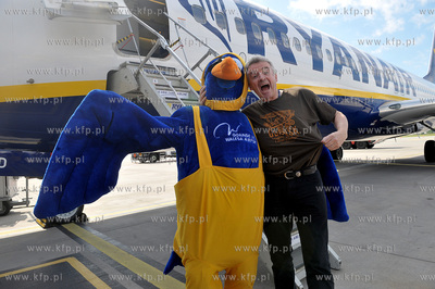 Port Lotniczy Gdansk. Konferencja Michael'a O'Leary...