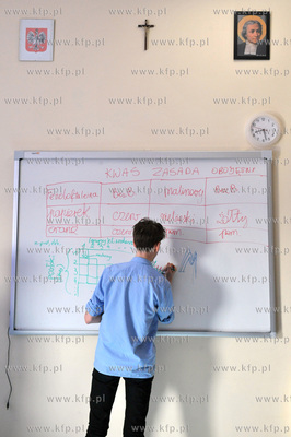 Gimnazjum św. Jana de La Salle w Gdańsku. Egzamin...