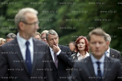 Gdansk Westerplatte. Delegacja Niemieckiej Federacji...