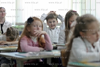 Gdansk. Szkola podstawowa nr 50. Zakonczenie roku szkolanego...