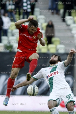PGE Arena. Mecz o mistrzostwo Ekstraklasy Lechia Gdansk...