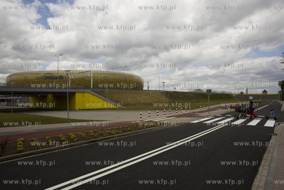 Gdańsk Letnica. Ostatnie prace przed oddanie do użytku...