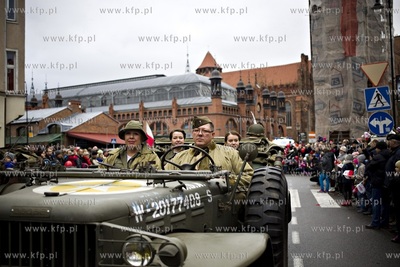 Gdansk. Parada na Swieto Niepodleglosci.
11.11.2015
fot....