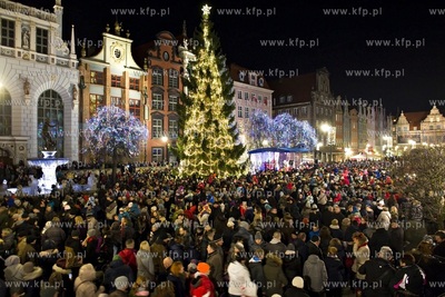 Gdansk. Przywitanie Swietego Mikolaja, parada zaczarowanego...