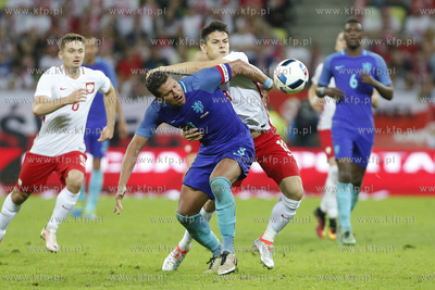 Stadion Energa Gdańsk. Mecz towarzyski w piłce nożnej...