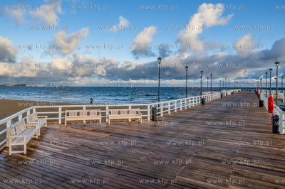 Molo w Gdańsku Brzeźnie otwarte po remoncie.
23.12.2025
fot....