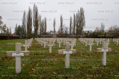 Wojskowy Cmentarz Francuski w Gdańsku. Uroczystości...