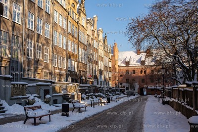 Zimowy Gdańsk. 18.02.2021 / fot. Anna Rezulak / KFP