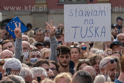 Donald Tusk w Gdańsku. 19.07.2021 fot. Anna Rezulak...