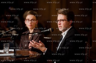 Gdansk. Nadbaltyckie Centrum Kultury. Spotkanie z Michalem...