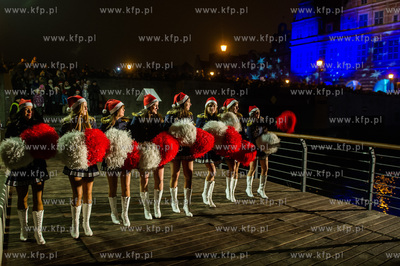 Gdansk. Przywitanie Swietego Mikolaja, parada zaczarowanego...