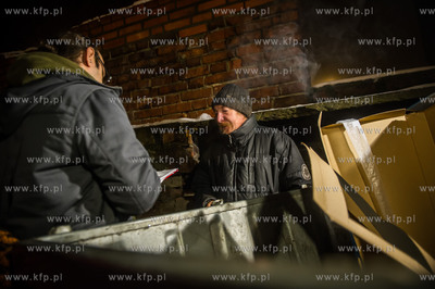 Gdansk. Prowadzone na terenie miasta liczenie osob...