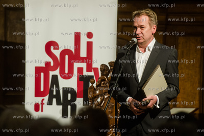 Gdansk. Dwor Artusa. Festiwal Solidarity of Art. Uroczyste...