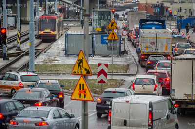 Gdansk. Zmiany w organizacji ruchu w ciagu al. Armii...