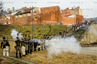 Tczew. Okolice murow obronnych. Piata inscenizacja...