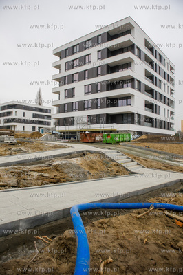 Gdynia. Budowa osiedla Silva, prowadzona przez dewelopera...