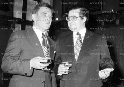 Gdansk Sala Biala Ratusza Glownomiejskiego. Podpisanie...