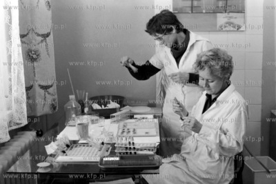 Punkt krwiodawstwa przy Szpitalu Morskim w Gdyni. Maria...