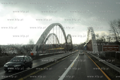 Trasa Szczecin - Berlin bedaca czescia tzw berlinki...