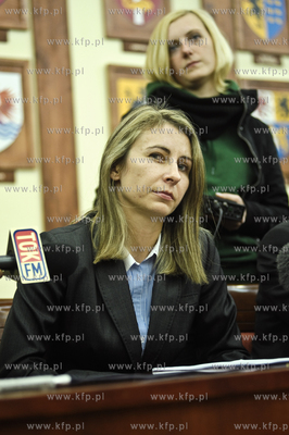 Briefing prasowy w Urzedzie Marszalkowskim poswiecony...