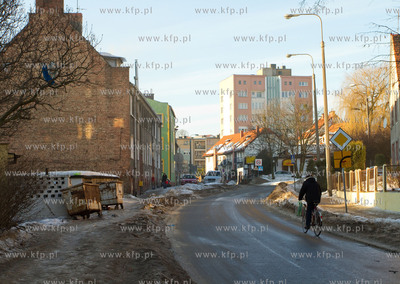 Gdansk Siedlce. Nz.ulica Zakopianska.
10.01.2011
fot....