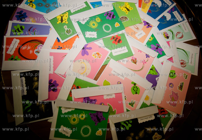 Kawiarnia Caffe Aniol w Gdyni. Wiosenny kiermasz "Kwiatki...