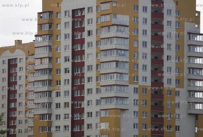 Rosja, Kaliningrad. Dzielnica mieszkaniowa/
 07.06.2013...