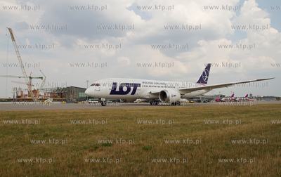 Port Lotniczy Gdansk. Boeing 787-800 Dreamliner Polskich...