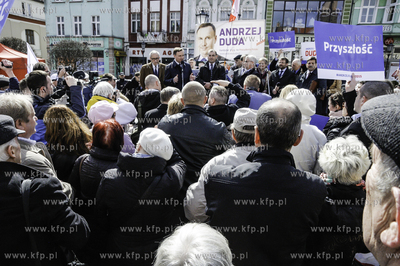 Tczew. Spotkanie kandydata PiS na prezydenta RP, Andrzeja...