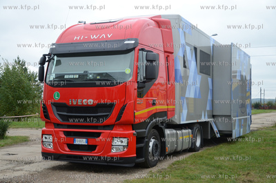 Gdynia. Prezentacja symulatora lokomotywy SIMTRAQ....