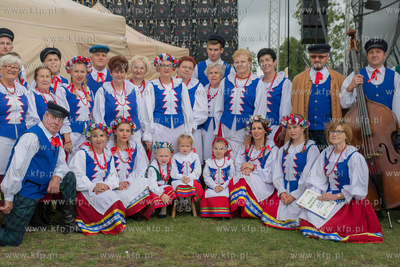 Festyn kociewski w Zblewie. Kociewski zespół Familia...