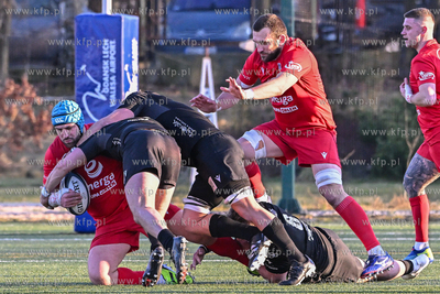 Sopot. Stadion Ogniwa Sopot. Ekstraliga rugby. Ogniwo...