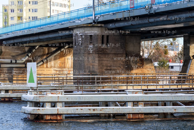 Most Siennicki w Gdańsku. 4.01.2025 fot. Daniel Słoboda...
