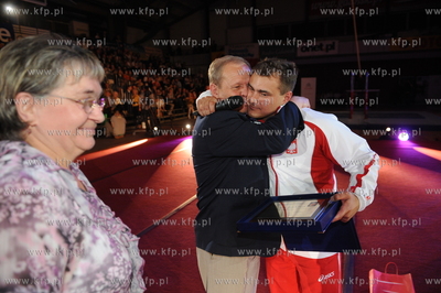 Gdansk, hala widowiskowa AWFiS. Wielka gala konczaca...