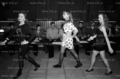 Wybory Miss w klubie studenckim Wysepka na ul. Polanki...