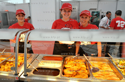 Otwarcie Gdanskiej Strefy Kibica na Placu Zebran Ludowych....