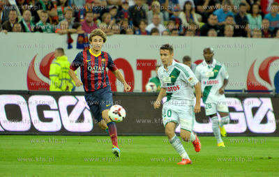 PGE ARENA w Gdansku. Super-Mecz miedzy Lechia Gdansk,...