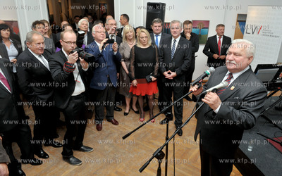 70 urodziny Lecha Walesy w oliwskim Palacu Opatow w...