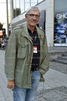 41. Festiwal Filmowy w Gdyni. Nz. aktor Wiktor Zborowski...