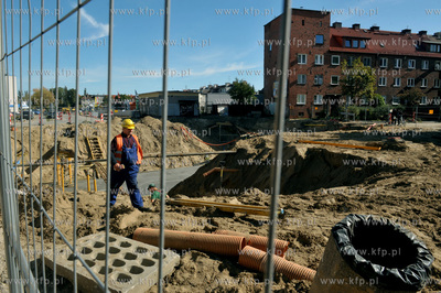 Gdańsk Zaspa. Przebudowa ul. Hynka i budowa podziemnego...