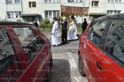 Procesja Bożego Ciała parafii p.w. Maksymiliana Kolbe...