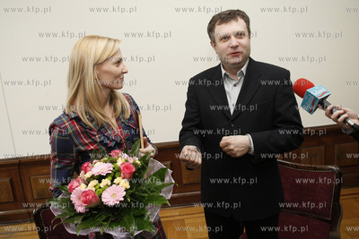 Sopot. Anna Rogowska odbiera z rak prezydenta Jacka...