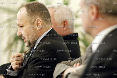 Gdansk. Budynek Solidarnosci. Spotkanie z Maciejem...