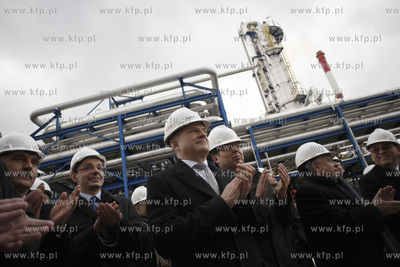 Gdansk. Wizyta Ministra Skarbu Panstwa, Aleksandra...