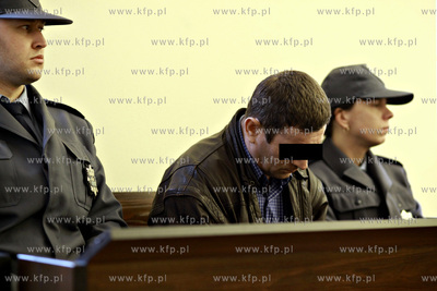 Gdansk. Sad okregowy. Ogloszenie wyroku w sprawie oskarzonego...