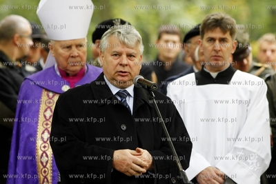 Pogrzeb prof. Andrzeja Zbierskiego na cmentarzu Srebrzysko...