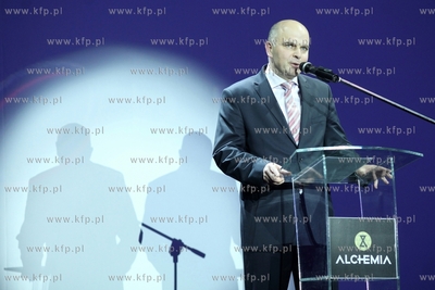 Otwarcie wielofunkcyjnego kompleksu Alchemia. Nz.Prezes...