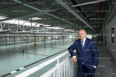 Prezes bytowskiej firmy Drutex, Leszek Gierszewski...