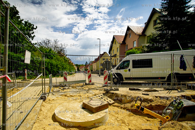 Siedlce. Zbieg ulic Skarpowej i Nad Jarem. Przedwojenne...